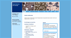 Desktop Screenshot of praxis-zenzinger.de