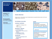 Tablet Screenshot of praxis-zenzinger.de